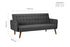 Hudson Sofa Bed Charcoal